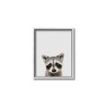 Picture of Peekaboo Raccoon _GroupedProduct_Rectangle_Portrait_Mini_ _GroupedProduct_Rectangle_Portrait_Canvas_Framed_