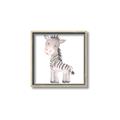 Picture of Baby Zebra  _GroupedProduct_Square_Mini_ _GroupedProduct_Square_Canvas_Framed_