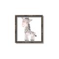 Picture of Baby Zebra  _GroupedProduct_Square_Mini_ _GroupedProduct_Square_Canvas_Framed_