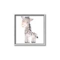 Picture of Baby Zebra  _GroupedProduct_Square_Mini_ _GroupedProduct_Square_Canvas_Framed_