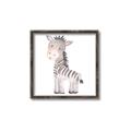 Picture of Baby Zebra  _GroupedProduct_Square_Mini_ _GroupedProduct_Square_Canvas_Framed_