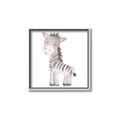 Picture of Baby Zebra  _GroupedProduct_Square_Mini_ _GroupedProduct_Square_Canvas_Framed_