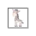 Picture of Baby Zebra  _GroupedProduct_Square_Mini_ _GroupedProduct_Square_Canvas_Framed_