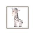 Picture of Baby Zebra  _GroupedProduct_Square_Mini_ _GroupedProduct_Square_Canvas_Framed_