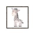 Picture of Baby Zebra  _GroupedProduct_Square_Mini_ _GroupedProduct_Square_Canvas_Framed_