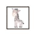 Picture of Baby Zebra  _GroupedProduct_Square_Mini_ _GroupedProduct_Square_Canvas_Framed_