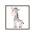 Picture of Baby Zebra  _GroupedProduct_Square_Mini_ _GroupedProduct_Square_Canvas_Framed_