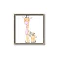 Picture of Baby Giraffe _GroupedProduct_Square_Mini_ _GroupedProduct_Square_Canvas_Framed_