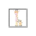 Picture of Baby Giraffe _GroupedProduct_Square_Mini_ _GroupedProduct_Square_Canvas_Framed_