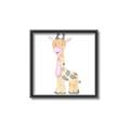 Picture of Baby Giraffe _GroupedProduct_Square_Mini_ _GroupedProduct_Square_Canvas_Framed_