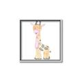 Picture of Baby Giraffe _GroupedProduct_Square_Mini_ _GroupedProduct_Square_Canvas_Framed_
