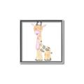 Picture of Baby Giraffe _GroupedProduct_Square_Mini_ _GroupedProduct_Square_Canvas_Framed_