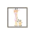 Picture of Baby Giraffe _GroupedProduct_Square_Mini_ _GroupedProduct_Square_Canvas_Framed_