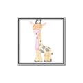 Picture of Baby Giraffe _GroupedProduct_Square_Mini_ _GroupedProduct_Square_Canvas_Framed_