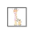 Picture of Baby Giraffe _GroupedProduct_Square_Mini_ _GroupedProduct_Square_Canvas_Framed_