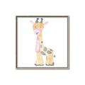 Picture of Baby Giraffe _GroupedProduct_Square_Mini_ _GroupedProduct_Square_Canvas_Framed_