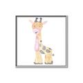 Picture of Baby Giraffe _GroupedProduct_Square_Mini_ _GroupedProduct_Square_Canvas_Framed_