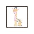 Picture of Baby Giraffe _GroupedProduct_Square_Mini_ _GroupedProduct_Square_Canvas_Framed_