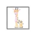 Picture of Baby Giraffe _GroupedProduct_Square_Mini_ _GroupedProduct_Square_Canvas_Framed_
