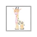 Picture of Baby Giraffe _GroupedProduct_Square_Mini_ _GroupedProduct_Square_Canvas_Framed_