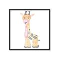 Picture of Baby Giraffe _GroupedProduct_Square_Mini_ _GroupedProduct_Square_Canvas_Framed_
