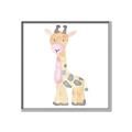Picture of Baby Giraffe _GroupedProduct_Square_Mini_ _GroupedProduct_Square_Canvas_Framed_