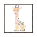 Picture of Baby Giraffe _GroupedProduct_Square_Mini_ _GroupedProduct_Square_Canvas_Framed_