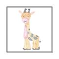 Picture of Baby Giraffe _GroupedProduct_Square_Mini_ _GroupedProduct_Square_Canvas_Framed_