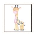 Picture of Baby Giraffe _GroupedProduct_Square_Mini_ _GroupedProduct_Square_Canvas_Framed_