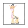 Picture of Baby Giraffe _GroupedProduct_Square_Mini_ _GroupedProduct_Square_Canvas_Framed_