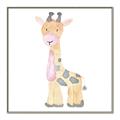 Picture of Baby Giraffe _GroupedProduct_Square_Mini_ _GroupedProduct_Square_Canvas_Framed_