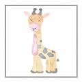 Picture of Baby Giraffe _GroupedProduct_Square_Mini_ _GroupedProduct_Square_Canvas_Framed_