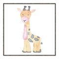Picture of Baby Giraffe _GroupedProduct_Square_Mini_ _GroupedProduct_Square_Canvas_Framed_