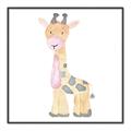 Picture of Baby Giraffe _GroupedProduct_Square_Mini_ _GroupedProduct_Square_Canvas_Framed_