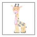 Picture of Baby Giraffe _GroupedProduct_Square_Mini_ _GroupedProduct_Square_Canvas_Framed_