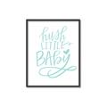 Picture of Hush Little Baby _GroupedProduct_Rectangle_Portrait_Mini_ _GroupedProduct_Rectangle_Portrait_Canvas_Framed_