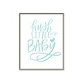 Picture of Hush Little Baby _GroupedProduct_Rectangle_Portrait_Mini_ _GroupedProduct_Rectangle_Portrait_Canvas_Framed_