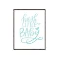 Picture of Hush Little Baby _GroupedProduct_Rectangle_Portrait_Mini_ _GroupedProduct_Rectangle_Portrait_Canvas_Framed_