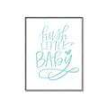 Picture of Hush Little Baby _GroupedProduct_Rectangle_Portrait_Mini_ _GroupedProduct_Rectangle_Portrait_Canvas_Framed_