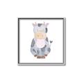 Picture of Nursery Cow _GroupedProduct_Square_Mini_ _GroupedProduct_Square_Canvas_Framed_