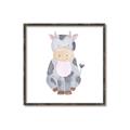 Picture of Nursery Cow _GroupedProduct_Square_Mini_ _GroupedProduct_Square_Canvas_Framed_