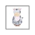 Picture of Nursery Cow _GroupedProduct_Square_Mini_ _GroupedProduct_Square_Canvas_Framed_