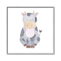 Picture of Nursery Cow _GroupedProduct_Square_Mini_ _GroupedProduct_Square_Canvas_Framed_