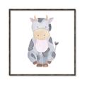 Picture of Nursery Cow _GroupedProduct_Square_Mini_ _GroupedProduct_Square_Canvas_Framed_
