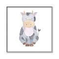 Picture of Nursery Cow _GroupedProduct_Square_Mini_ _GroupedProduct_Square_Canvas_Framed_