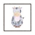 Picture of Nursery Cow _GroupedProduct_Square_Mini_ _GroupedProduct_Square_Canvas_Framed_