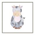 Picture of Nursery Cow _GroupedProduct_Square_Mini_ _GroupedProduct_Square_Canvas_Framed_