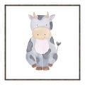 Picture of Nursery Cow _GroupedProduct_Square_Mini_ _GroupedProduct_Square_Canvas_Framed_