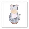 Picture of Nursery Cow _GroupedProduct_Square_Mini_ _GroupedProduct_Square_Canvas_Framed_