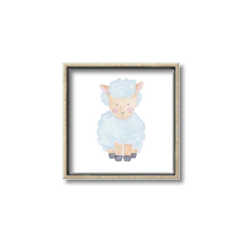 Picture of Nursery Sheep _GroupedProduct_Square_Mini_ _GroupedProduct_Square_Canvas_Framed_